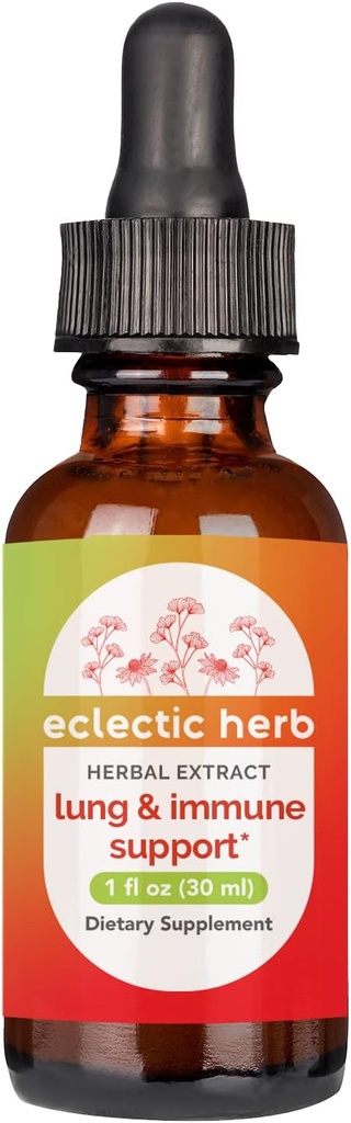 Eclectic Institute Non-GMO, Gluten Free Lung & Immune Support Extract 