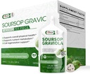 Soursop Graviola Liquid, Soursop Extract Organic Pure for Cell Support & Regeneration, Immune Boost, Υψηλή απορρόφηση Soursop Bitters Drink / Oral Solution-10 FL OZ