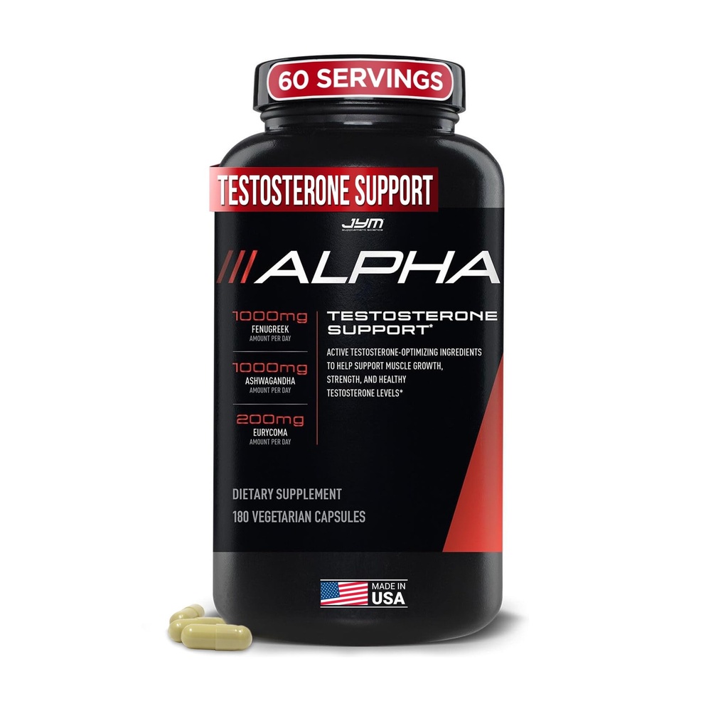 Alpha JYM Testosterone support 