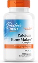 Γιατροί Best Calcium Bone Maker Complex, Ευρυζωνικά θρεπτικά συστατικά για την υγεία των οστών, μη ΓΤΟ, Χωρίς γλουτένη, Χωρίς σόγια 180 κάψουλες