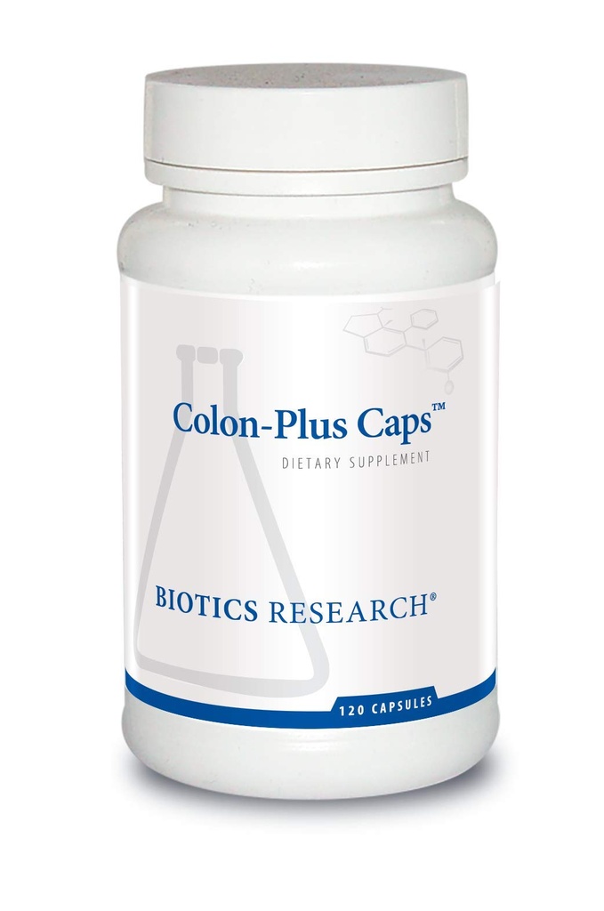 Biotics Research Colon Plus Caps Fiber Caps, Digestive Health, Soluble, Insolutionive Fiber, Laxative, Relief Constipation, Regularity, Heart Health, Microbial Balance, Gut Flora 120 Κάψουλες