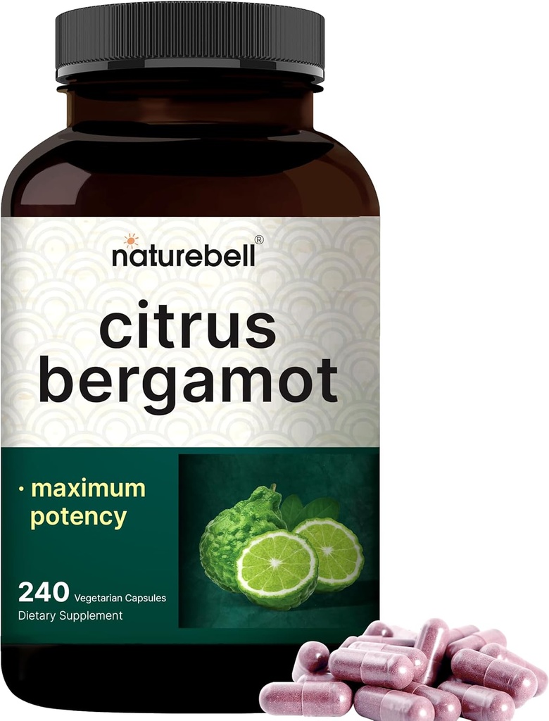 NatureBell Citrus Bergamot 5.000 mg Ισοδύναμο, 240 κάψουλες Veggie 