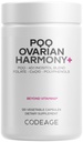 Συμπληρώματα PQQ Ovarian Harmony+ - PQQQ (Pyrroloquinoline Quinone), Myo-Inositol & D-Chiro-Inositol 40:1 Blend, Folate 5-MTHF, CoQ10, Wild Blueberry - Liposomal Delivery - Μη ΓΤΟ - 120 Κάψουλες
