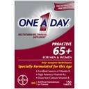One A Day Proactive 65+, Mens & Womens Multivitamin, συμπλήρωμα με βιταμίνη Α, C, D, και ψευδάργυρος για την υποστήριξη της υγείας των οστών & κυττάρων υγεία, ασβέστιο, φολικό οξύ, δισκίο 150 Count