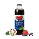 Java NONI JUICE extract με 7 BERRY BLEND - 33.8 fl oz (1L) Μπουκάλι - 100% καθαρή ρεσβερατρόλη & ζύμωση από ALLBIO