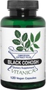 Vitanica Black Cohosh, Cimicifuga Extract Plus, Vegan, 120 κάψουλες