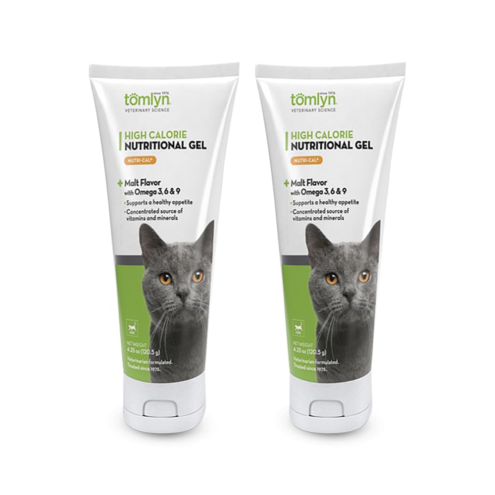 2-Pack Nutri-Cal for Cats High Calorie Dietary Supplement, 4.25-Ounce Tube