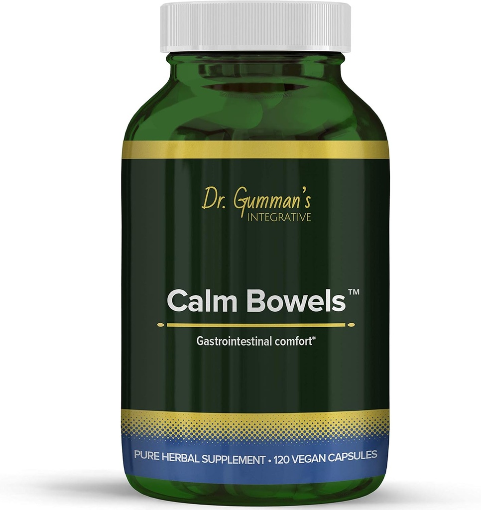 Αρμονία Nutraceuticals Calm Bowels - Γαστρεντερική άνεση Dr Gumman's Integrative Highest Potency Maximum Bioδιαθέσιμες 120 κάψουλες Vegan