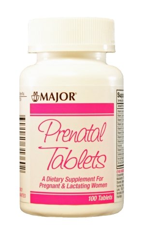 MAJOR Prenatal Tablets, 270.8 mg