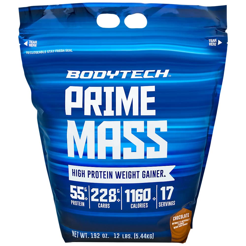BODYTECH Prime Mass- Σοκολάτα (12 lbs./17 εξυπηρετούν)