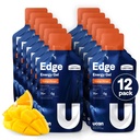 UCAN Edge Energy Gel Shots, Orange Mango (12, 2 ουγγιά πακέτα) για τρέξιμο, εκπαίδευση, προπονήσεις, καταλληλότητα, Ποδηλασία, Crossfit 