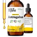 Άγρια & οργανικά Astragalus Βάμμα - Ανοσοποιητική υποστήριξη σταγόνες w/Astragalus εκχύλισμα ρίζας - φυτικό συμπλήρωμα για την ηρεμία & χαλάρωση - Vegan, ζάχαρη & αλκοόλ Δωρεάν - 2 fl oz