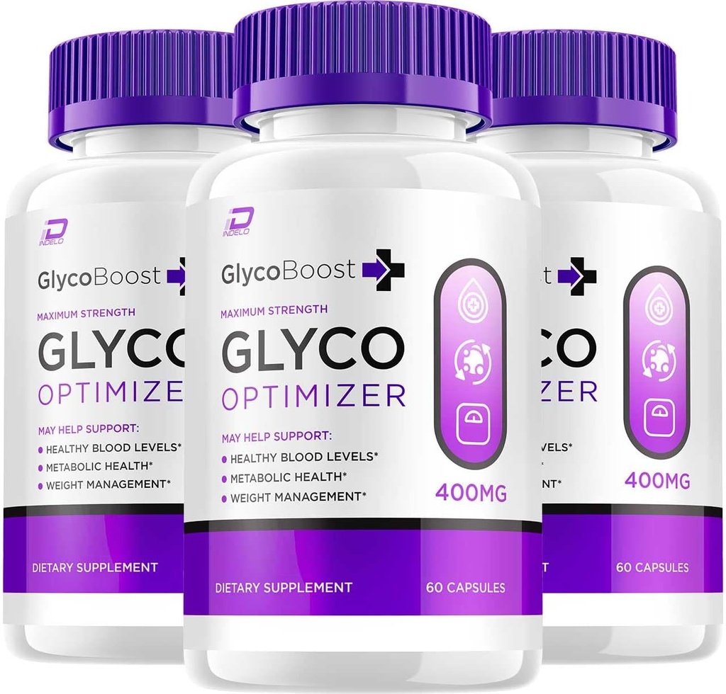 Κάψουλες Glyco Boost, Glyco Boost Advanced Supplement, All Natural Formula to Reservate Healthy Levels, Maximum Strength Formula, Glyco Optimizer Capsule Reviews (3 Pack - 180 Capsles)