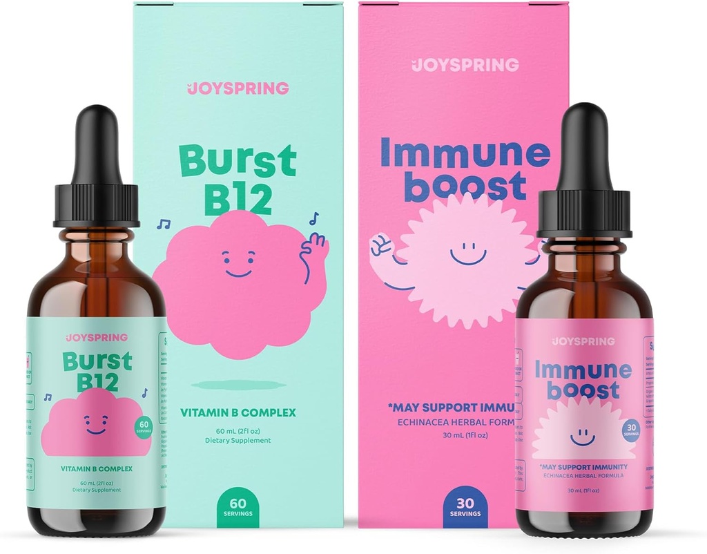 JoySpring Liquid B Complex και ανοσοποιητικές σταγόνες για παιδιά