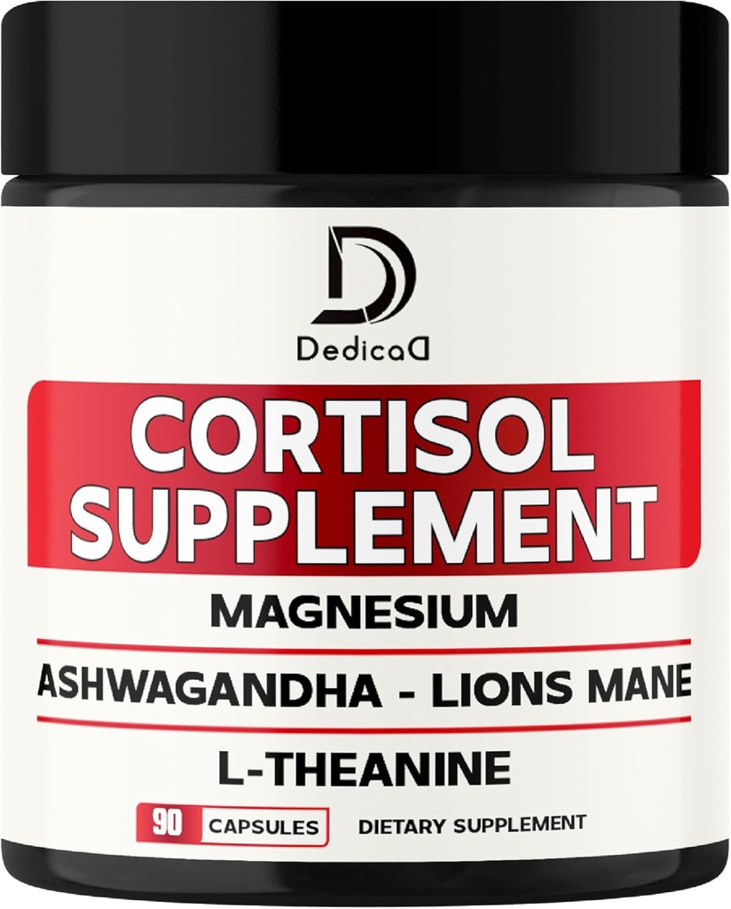 9in1 Cortisol συμπλήρωμα - Ashwagandha και Μαγνήσιο Γλυκινικό και Χηλικό - Εγκεφαλική Υγεία & Ξεκούραστη Ισορροπία Νύχτας & Τάσης - 90 Κάψουλες Παροχή 45 ημέρες
