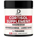 9in1 Cortisol συμπλήρωμα - Ashwagandha και Μαγνήσιο Γλυκινικό και Χηλικό - Εγκεφαλική Υγεία & Ξεκούραστη Ισορροπία Νύχτας & Τάσης - 90 Κάψουλες Παροχή 45 ημέρες