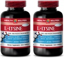 L- λυσίνη 1000 mg δισκία - L- LYSINE 1000MG - Προώθηση Υγιούς Δέρματος - l- λυσίνη Δισκία - l- λυσίνη 1000mg δισκία - l- λυσίνη Συμπλήρωμα - l- λιπίνη Αλοιφή - λυσίνη 1000mg δισκία, 2 φιάλες 200 δισκία