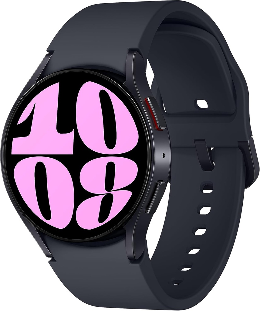 SAMSUNG Galaxy Watch 6 40mm Bluetooth Smartwatch, Fitness Tracker, Εξατομικευμένες HR Ζώνες, Προηγμένη Coaching ύπνου, Επόπτης Καρδιών, BIA Sensor, Υγιεινή Ευεξία Insights, Μεγάλη οθόνη, Έκδοση ΗΠΑ, Γραφίτης