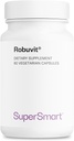 Supersmart Robuvit (French Oak Wood Extract) 200mg per Day - Energy Supplement & Antioxidant | Non-GMO & Gluten Free - 60 Vegetarian Capsules