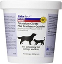 Pala-Tech Citrate Pastium Plus Cranberry Granules 300 gm - Θεραπεία γάτας & σκύλου UTI - Συμπληρώματα ουροποιητικών σκύλων για την πρόληψη πέτρας της ουροδόχου κύστης (Made in USA)