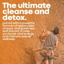 Herbtonics Thermogenic Supplement | Metabolic Health & GLP-1 Support for Men & Women | Clean Energy & Mental Focus | ACV, Green Tea Extract & Caffeine | 120 Veg Capsules