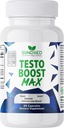 Testo Boost Max - Φυσικό Booster Stamina για τους άνδρες – Ενισχυμένη Φυσική Ενέργεια, Stamina, και ενίσχυση δύναμης