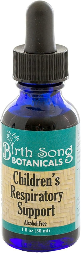 Botanicals τραγούδι γέννησης Παιδική αναπνευστική στήριξη Βάμμα με elderberry, φυτικό ανοσοποιητικό συμπλήρωμα υποστήριξης με Sambucus Nigra, μέγιστη δύναμη υγρών σταγόνες για αναπνευστική & ανοσοποιητική υποστήριξη,1oz