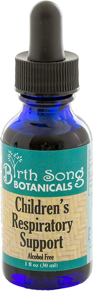 Botanicals τραγούδι γέννησης Παιδική αναπνευστική στήριξη Βάμμα με elderberry, φυτικό ανοσοποιητικό συμπλήρωμα υποστήριξης με Sambucus Nigra, μέγιστη δύναμη υγρών σταγόνες για αναπνευστική & ανοσοποιητική υποστήριξη,1oz