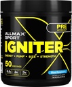 ALLMAX IGNITER Sport, Blue Raspberry - 330 g - Φόρμουλα προετοιμασίας - με καφεΐνη, L-Citrulline, L-αργινίνη, Creatine & Beta Alanine - Μέχρι 50 εξυπηρετούν