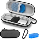 Θήκη για KardiaMobile 1L 6L Personal EKG Monitor, Hard Travel Carrying Case για το AliveCor Kardia Heart Monitor EKG/ECG, Portable Heart Rate Monitor Bag Storage Organizer with Pill Box & Carabiner Clip