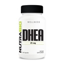 NutraBio DHEA συμπλήρωμα για άνδρες και γυναίκες- DHEA (25 mg) 120 κάψουλες