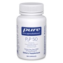 Pure Encapsulations P5P 50 - Active Vitamin B6 - Supports Energy Metabolism & Brain Health* - Gluten Free & Non-GMO - 180 Capsules