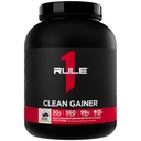Κανόνας 1 Καθαρός Κεραυνός - High-Protein Lean Gain Formula με 560 θερμίδες, 30g πρωτεΐνης Full-Spectrum, Πάνω από 90g υδατάνθρακες, κάτω από 6g λίπους (15 μερίδες, Cookies & Crème)