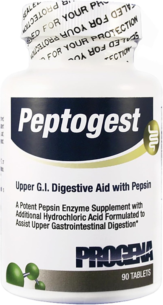 PROGENA - Peptoget - Άνω G.I. Digestive Aid (90 κάψουλες)