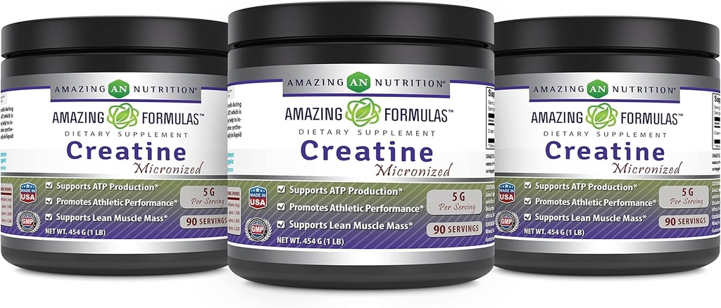 Amazing Formulas Micronized Creatine Monohydrate Supplement 
