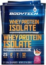 BODYTECH Whey Protein Isolate Powder - Φρουτώδη δημητριακά (δώδεκα 1,04 oz. συσκευασίες)