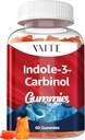 Indole 3 Carbinol 400mg Gummy Supplement – Ινδολο-3-καρβινόλη για Ορμονική Ισορροπία & Αντιοξειδωτική Υποστήριξη, 60 Vegan Chewables για άνδρες και γυναίκες, Μη ΓΤΟ, Χωρίς Γλουτένη, Προϊόντα Ευεξίας