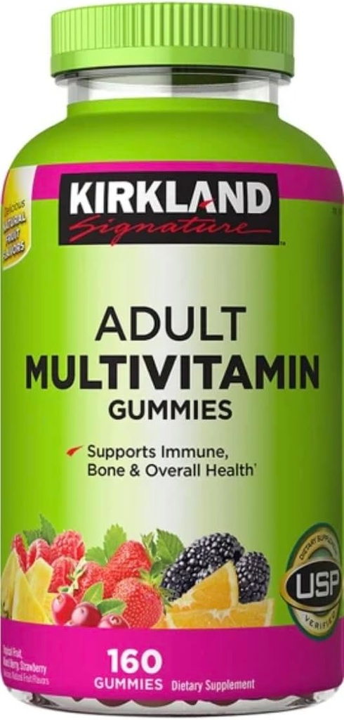 Kirkland Υπογραφή dCDtdm Multi Gummies Ενηλίκων, 160 κόμης