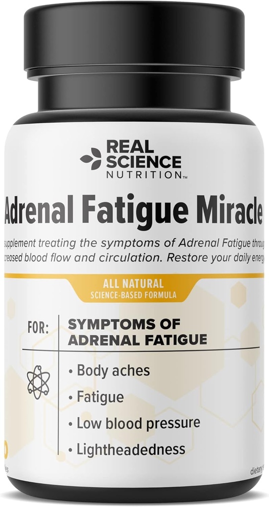 Προσφέρει Adrenal Fatigue θαύμα - ένα συμπλήρωμα διατροφής που διαμορφώνεται για να υποστηρίξει υγιή Adrenal Gland λειτουργία, μπορεί να βοηθήσει να ανακουφίσει τη κόπωση, το άγχος, και να βελτιώσει τα επίπεδα ενέργειας