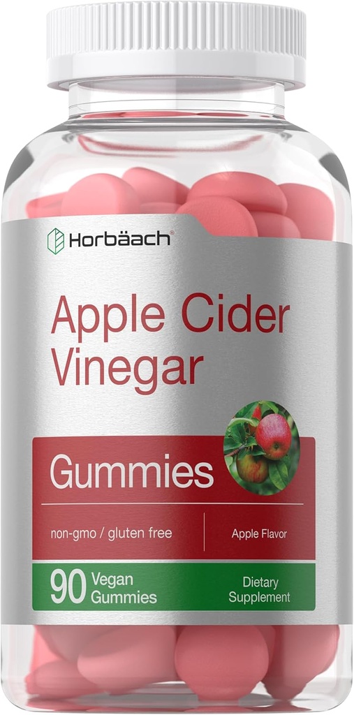 Horbäach Vegan Apple Cider Vinegar Gummies 