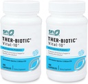 Klaire Labs SFI Health Vital-10 Probiotic - Immune & Digestive Supplement 5 Δισεκατομμύρια CFU 10 Είδη με Lactobacillus, Bifidobacterium & Streptococcus, Γαλακτοφάρμακα (100 κάψουλες, 2 συσκευασίες)