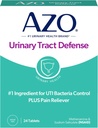 AZO Urinary Tract Defense Antibacterial Protection, FSA/HSA Επιλέξιμη, Βοηθά τον έλεγχο ενός UTI Μέχρι να μπορέσετε να δείτε έναν γιατρό, από το No. 1 πιο έμπιστο σήμα υγείας ούρων, 24 κόμης (πακέτο του 1)