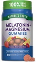Η αλήθεια της φύσης Μελατονίνη με Μαγνήσιο Gummies 
