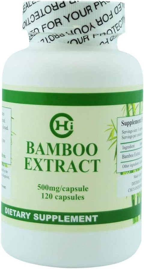 Chi's Enterprise (Bamboo Extract)500mg, 120 caps