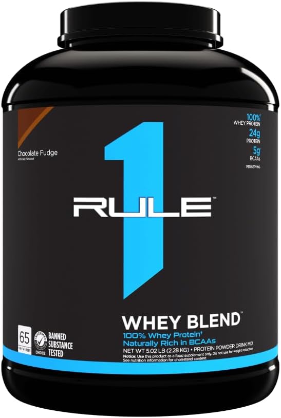 Κανόνας 1 Πρωτεΐνες R1 Whey Blend, 68 Σερβίρεις, Σοκολάτα Fudge