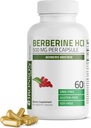 Bronson Berberine Ως Berberine HCI Berberis Aristata 500mg Ανά χορτοφαγική κάψα Μη ΓΤΟ, 60 κάψουλες χορτοφάγων