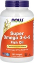 Τώρα τρόφιμα Super Omega 3-6-9 μαλακό-gels, 1200Mg, 180-Count