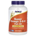 Τώρα τρόφιμα Super Omega 3-6-9 μαλακό-gels, 1200Mg, 180-Count
