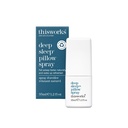 The Works Deep Sleep Pillow Spray – Φυσική Φόρμουλα γρήγορης δράσης με λεβάντα για χαλάρωση και ξεκούραστο ύπνο – 35 ml (1,2 fl oz) Mini Travel Size