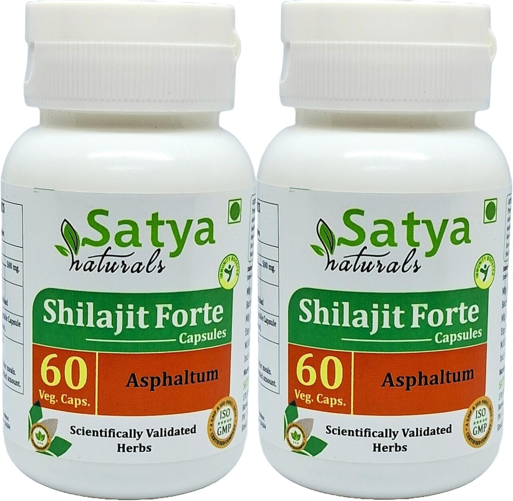 Shilajit Forte Κάψουλες 500 mg. 60 Veg. Καψάκιο 